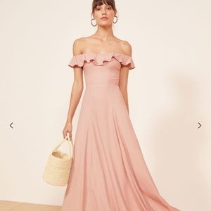 Reformation Verbena Dress in Blush